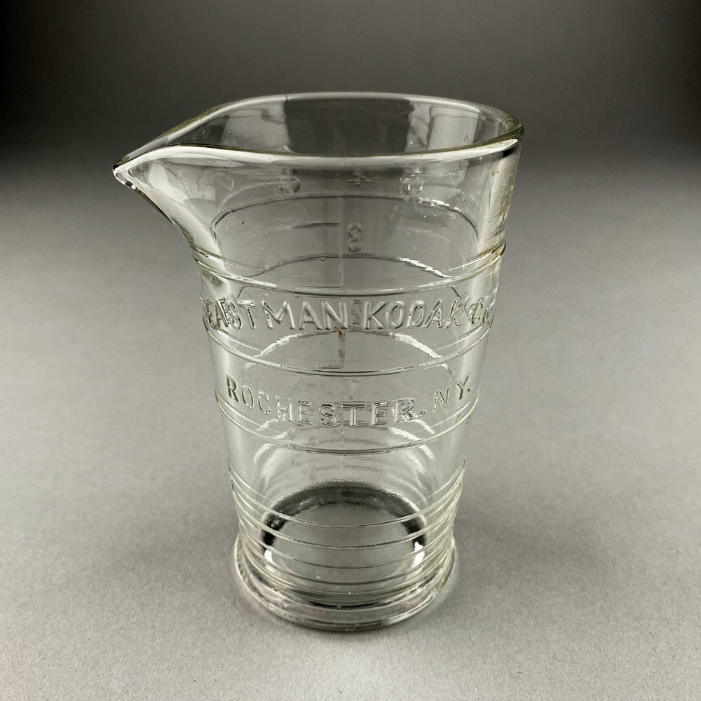 Vintage Eastman Kodak Co. 4 oz Glass Measuring Beaker